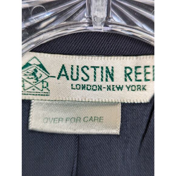 Austin Reed Wmns Blazer Sz 14 90's Vtge Dark Navy See photos condition notblack - Picture 8 of 12